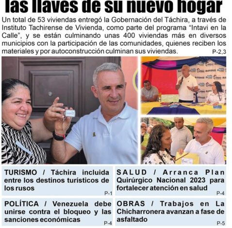 El INFORMATIVO TÁCHIRA – Edición No 24