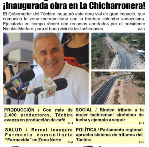 El INFORMATIVO TÁCHIRA – Edición No 28