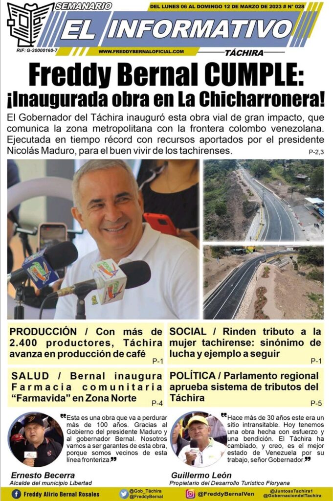 El INFORMATIVO TÁCHIRA – Edición No 28