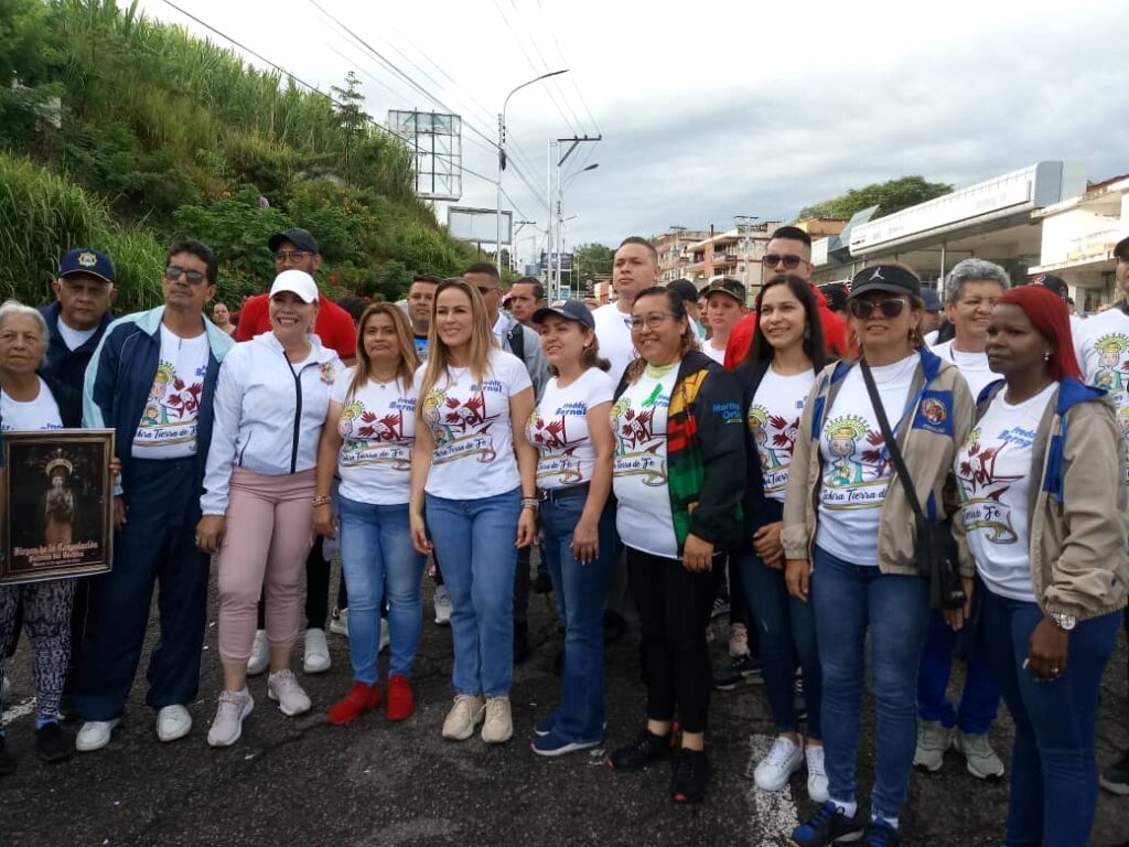 En Táchira alzan la voz desde el corazón para pedir por la paz y la prosperidad en peregrinación a la Virgen de la Consolación