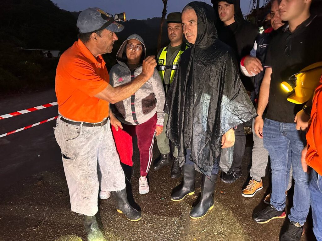 Gobernador Freddy Bernal supervisa impacto del río Torbes en El Corozo