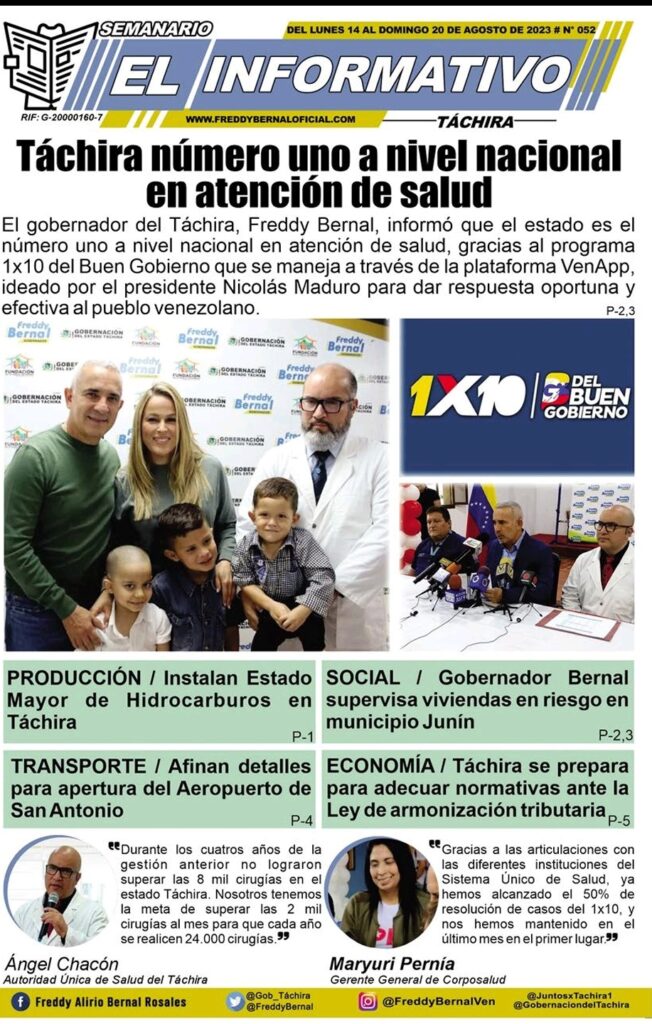 EL INFORMATIVO TÁCHIRA - Edición No 52