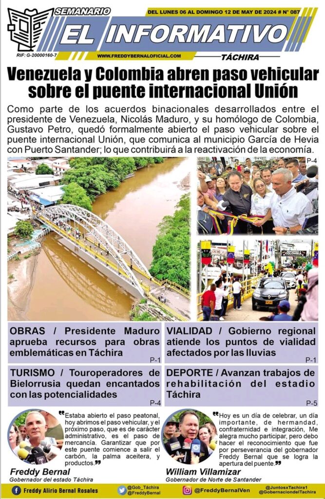El INFORMATIVO TÁCHIRA - Edición No 87