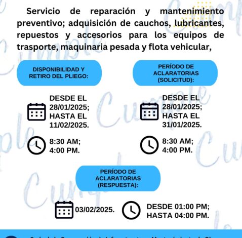 Convocatoria a Concurso Abierto: